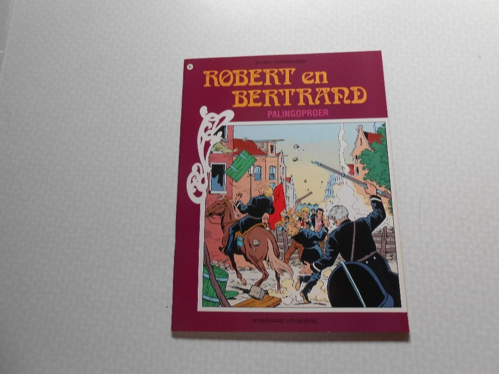 Robert en Bertrand 85 Palingoproer 1989 1 ste druk., Boeken, Willy Vandersteen e.a., Eén stripboek, Nieuw, Ophalen of Verzenden