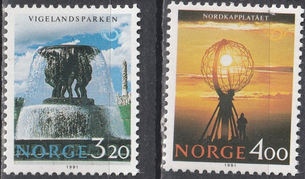 Noorwegen Michel nr. 1068-1069 Postfris, Postzegels en Munten, Postzegels | Europa | Scandinavië, Verzenden, Noorwegen, Postfris