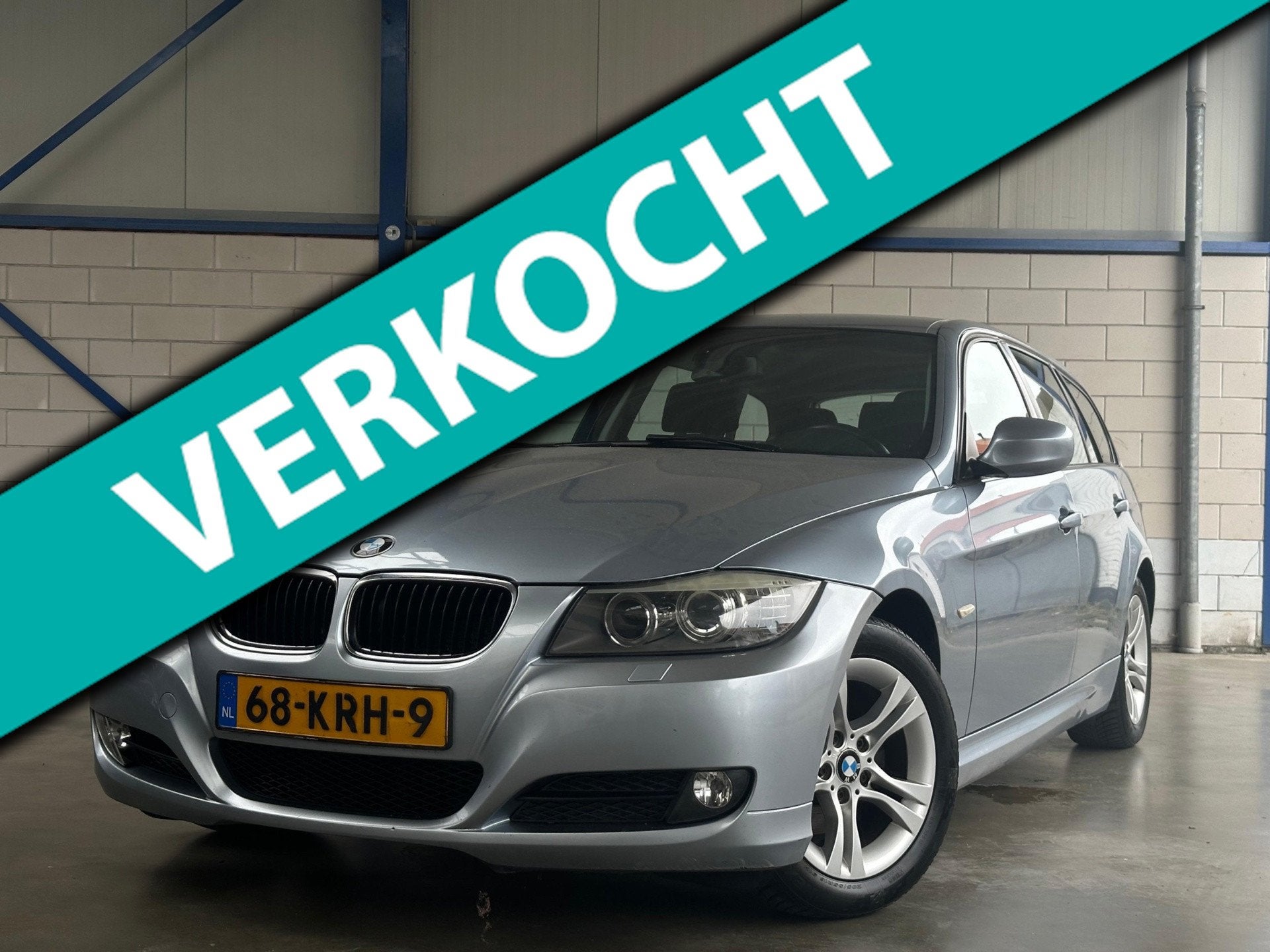 BMW 3-serie Touring 318i Business Line, Auto's, Euro 5, Gebruikt, Blauw, Origineel Nederlands