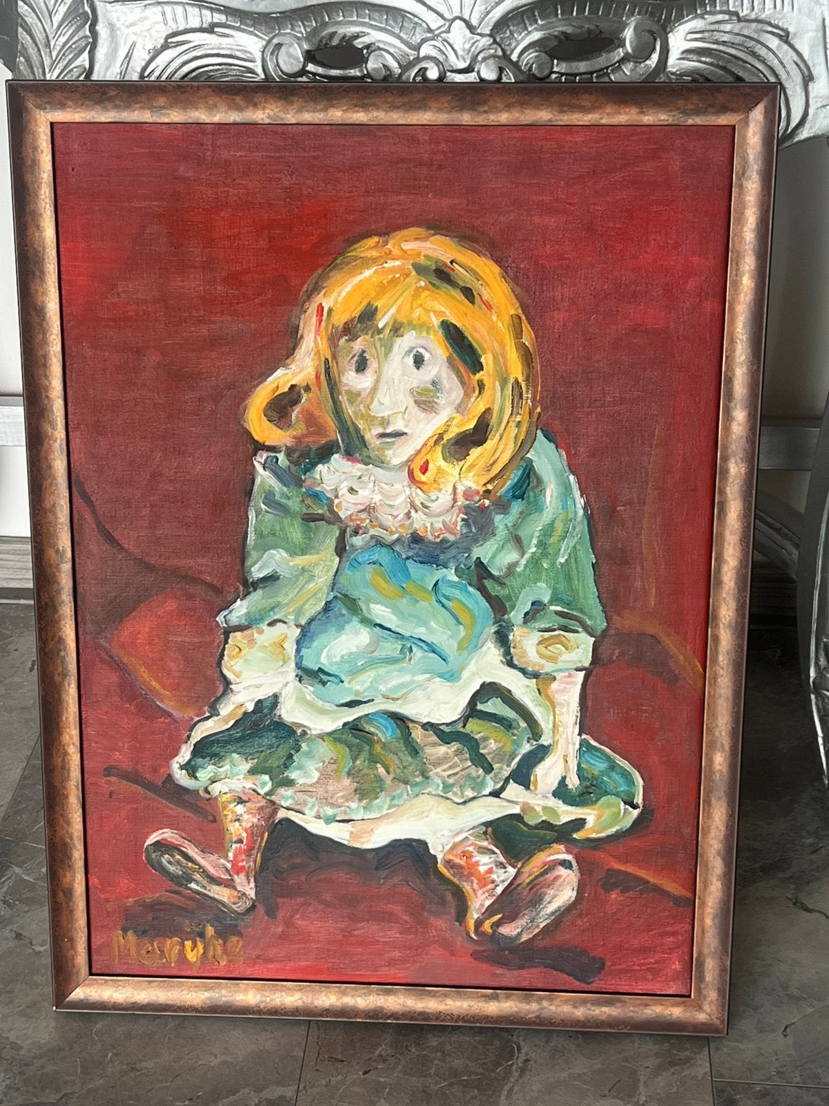 Mooie schilderij, Ophalen of Verzenden, Klassiek, Portret of Personen