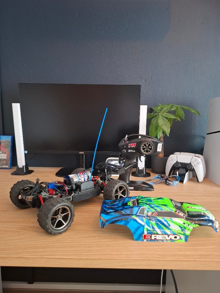 Rc auto traxxas erevo mini, Kinderen en Baby's, Ophalen of Verzenden, Gebruikt