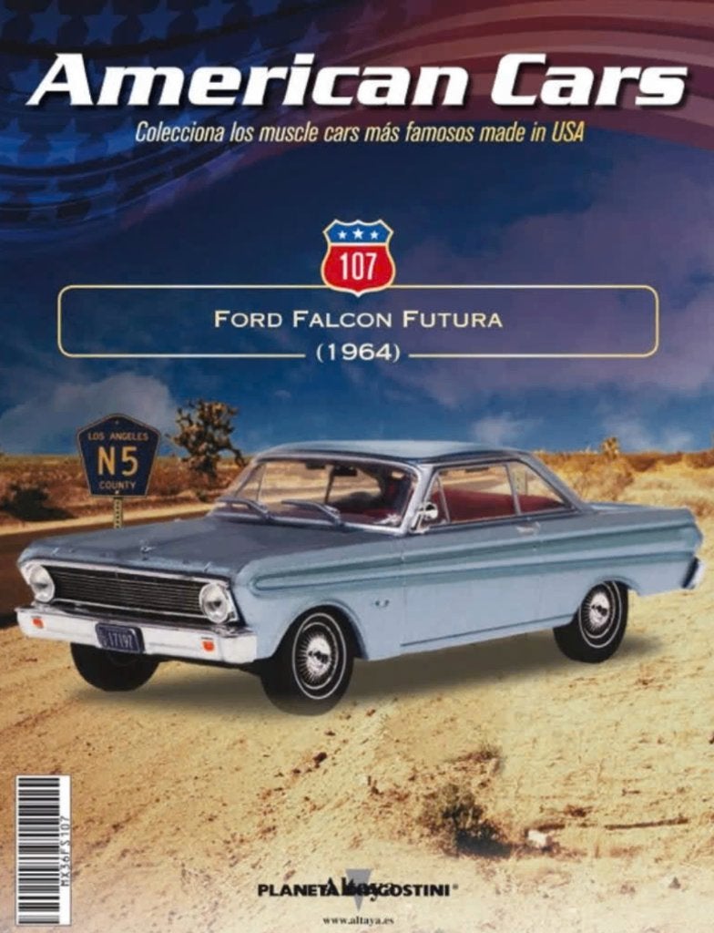 Ford Falcon Futura 1964 schaal 1/43 American cars # 107, Hobby en Vrije tijd, Modelauto's | 1:43, Verzenden, Nieuw, Auto, Overige merken