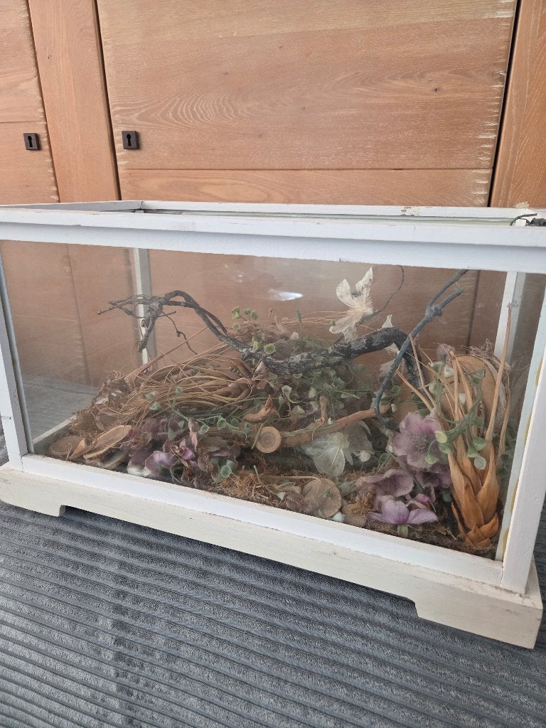 Lantaarn te koop, Huis en Inrichting, Woonaccessoires | Kandelaars en Kaarsen, Ophalen, Gebruikt, Hout, Lantaarn