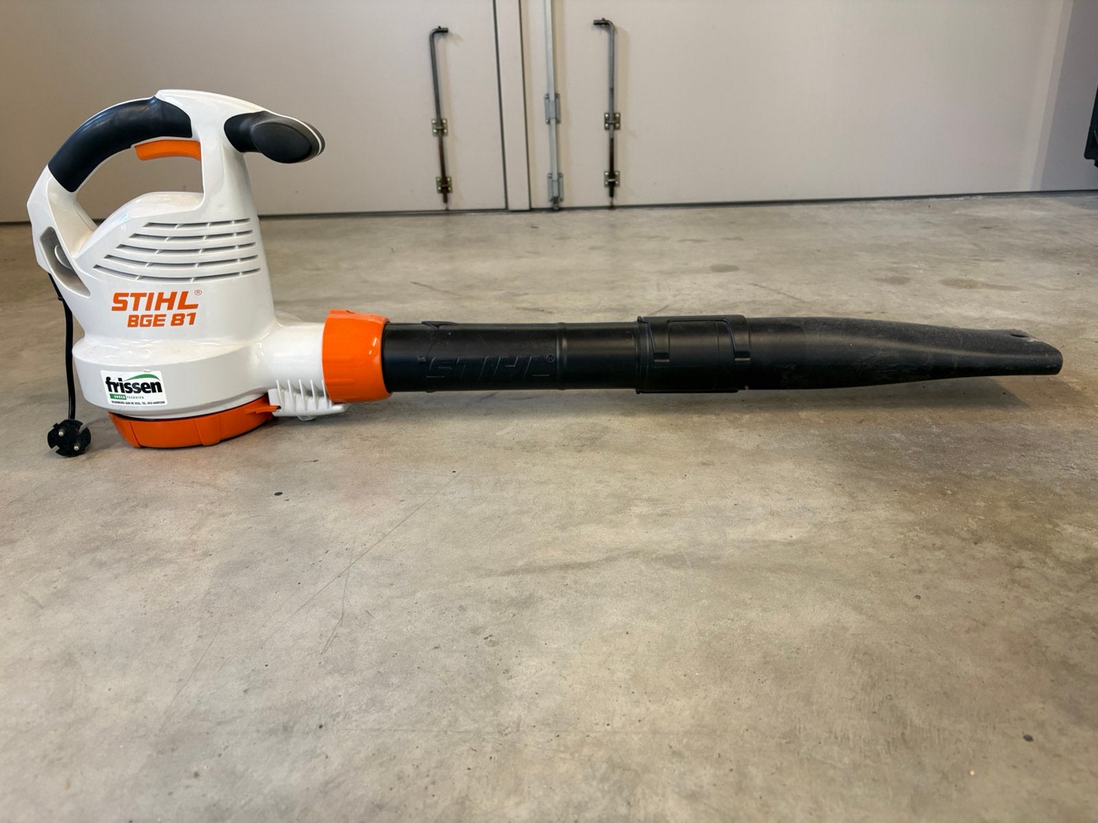 Stihl elektrische bladblazer., Tuin en Terras, Ophalen, Zo goed als nieuw, Elektrisch, Handgedragen
