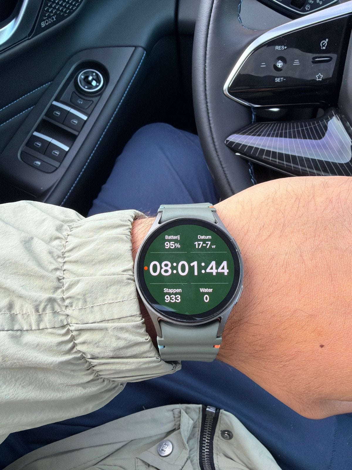 Samsung Watch 7 LTE 40mm - 94% batterijconditie, Hartslag, Ophalen of Verzenden, Zo goed als nieuw, Waterdicht