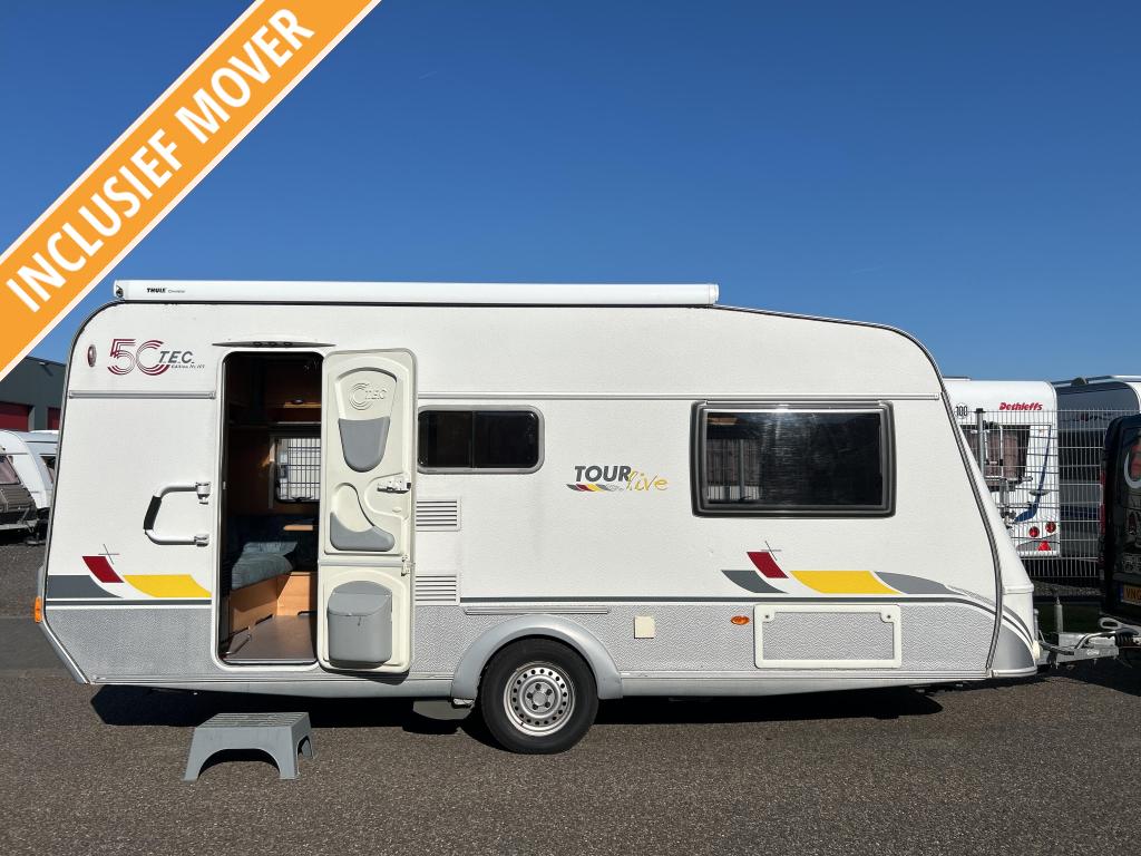 TEC Tour 460 TE 2007 THULE LUIFEL, ENKELE BEDDEN, MOVER, Caravans en Kamperen, Caravans, Standaardzit, T.E.C., Bedrijf, Daimlerstraße 1, 88471 Laupheim, Duitsland