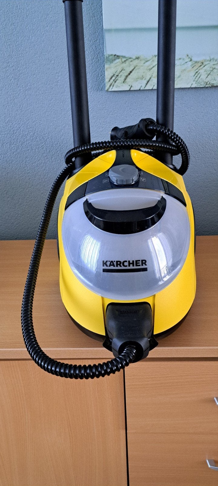 Kärcher Stoomreiniger SC 4 EasyFix met Stoomstrijkijzer, Ophalen, Zo goed als nieuw, Strijkijzer met snoer