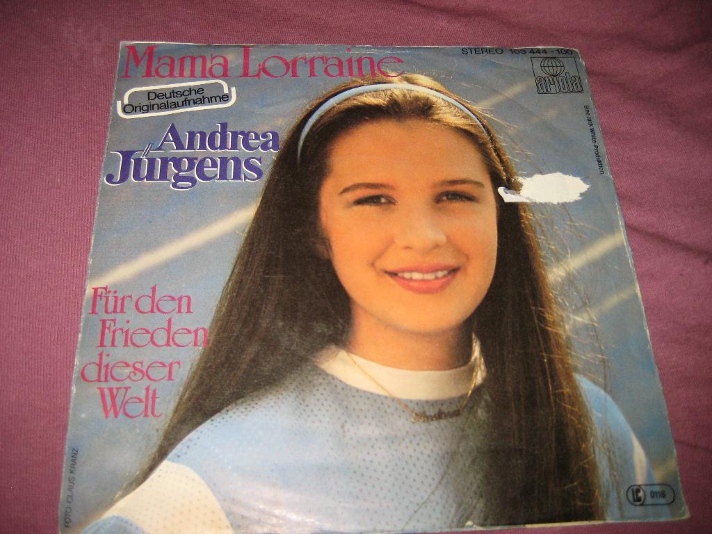 Andrea Jürgens: Mama Lorraine, Cd's en Dvd's, Ophalen of Verzenden, Zo goed als nieuw, Pop, Single