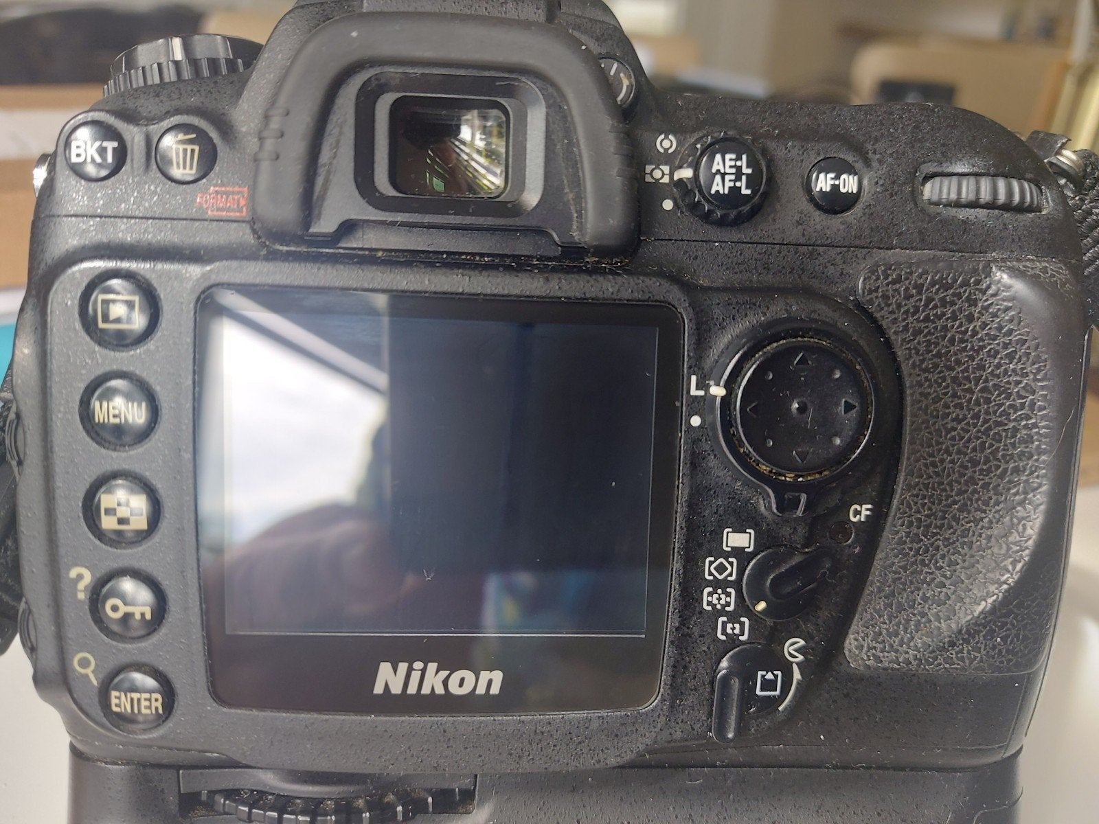 Nikon d200 body inclusief oplader,battery pack en boekje, Ophalen, Nikon, 8 keer of meer