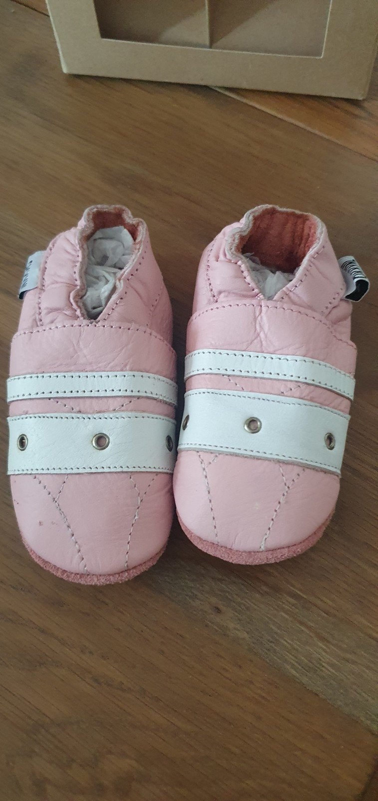OXXY Roze Babyslofjes Maat 19 - Nieuw in Doos, Slofjes, Meisje, Nieuw, Ophalen of Verzenden