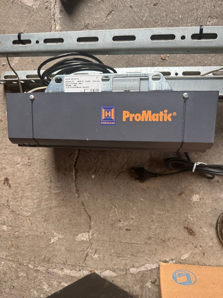 electrische garagedeur opener, Ophalen, Gebruikt, Minder dan 80 cm, Overige typen