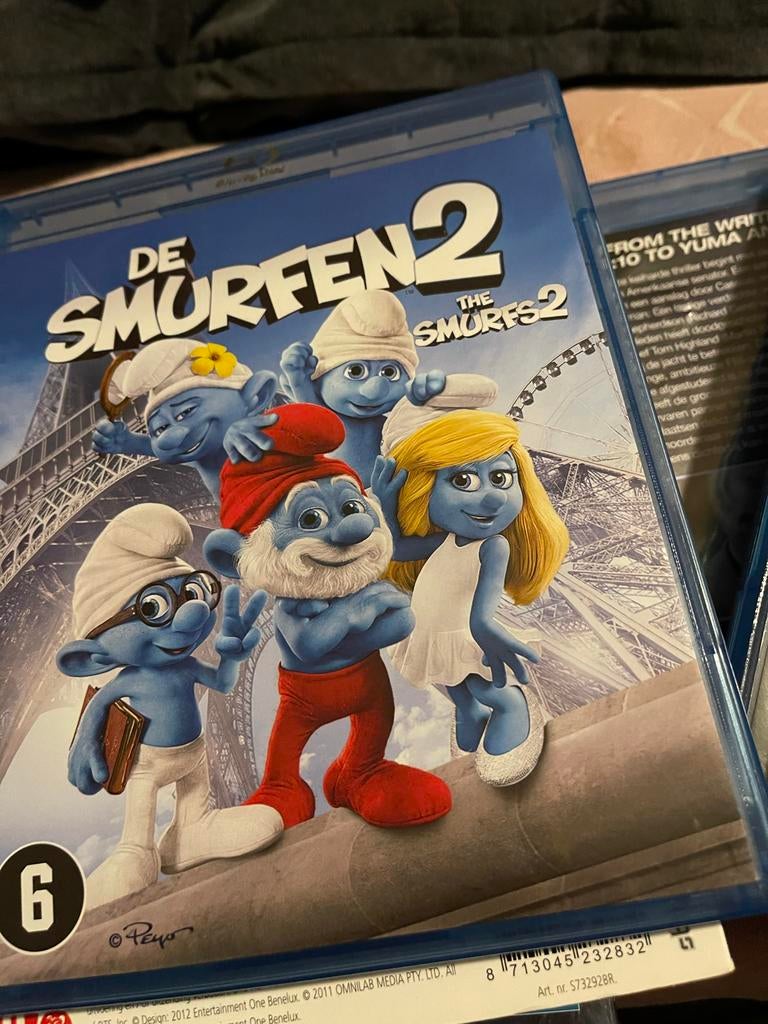De Smurfen 2 Blu-ray, Avontuur, Gebruikt, Alle leeftijden, Ophalen of Verzenden