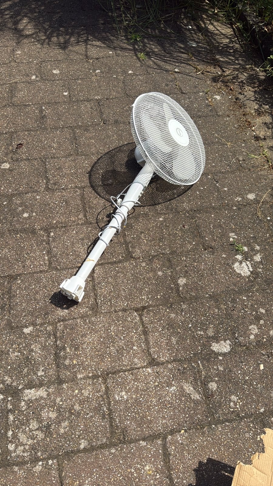 Ventilator - Voetjes los bijgeleverd, Ophalen, Gebruikt, Statiefventilator