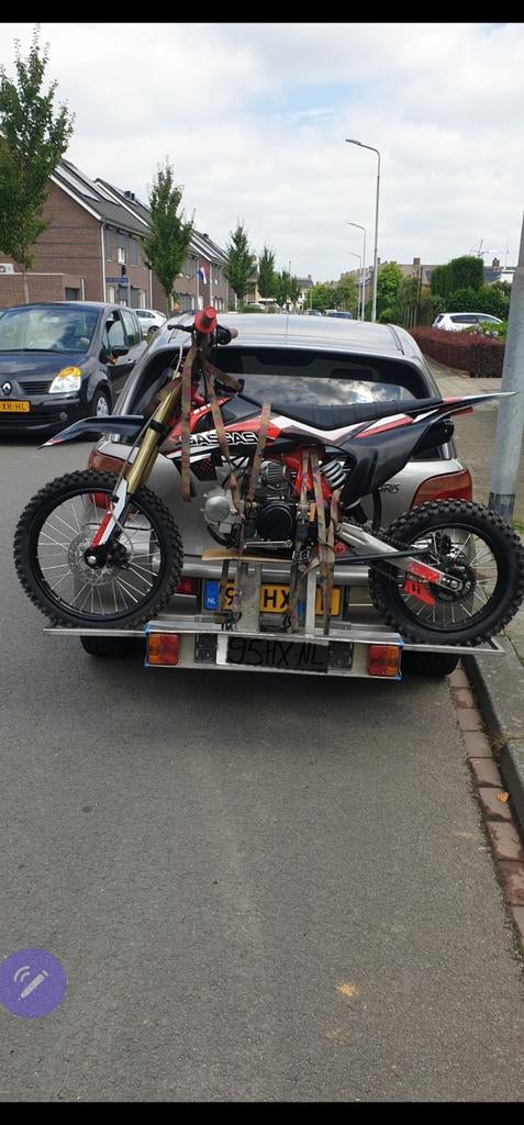 Trekhaakdrager voor motor/crossmotor, Auto diversen, Fietsendragers, Gebruikt, Trekhaakdrager, 1 fiets, Ophalen of Verzenden