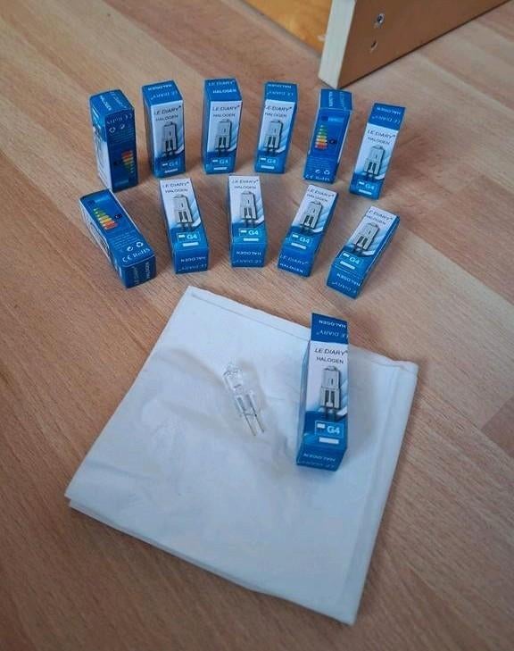 LEDIARY 11x Halogen lamp G4 Dimmable 150W 24V, 60 watt of meer, Transparant, Halogeen (gloei)lamp, Nieuw