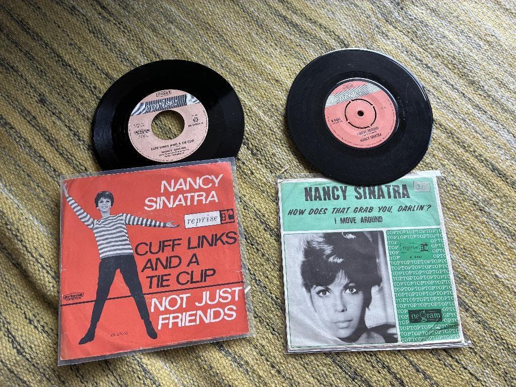 Nancy Sinatra - Cuff Links and a ties clip 1ste single Rare, Ophalen of Verzenden, Gebruikt, 7 inch