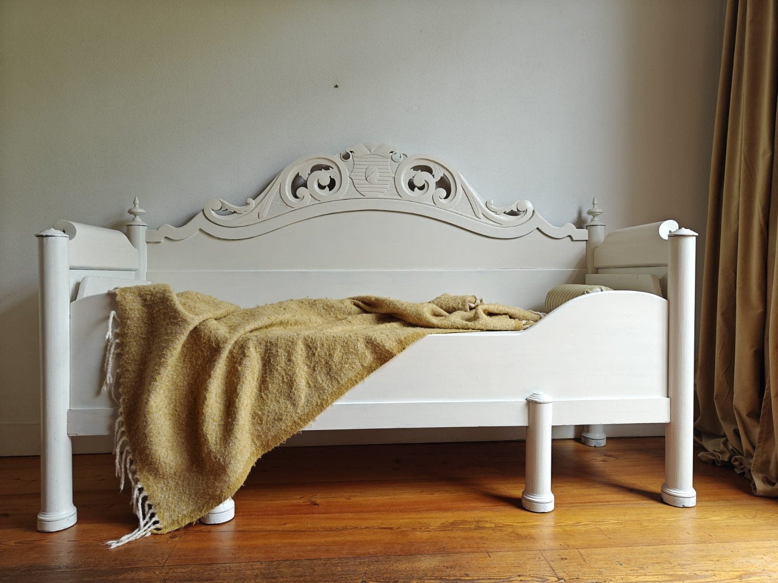 Antieke Zweedse zit/slaapbank., Antiek en Kunst, Antiek | Meubels | Stoelen en Banken, Ophalen