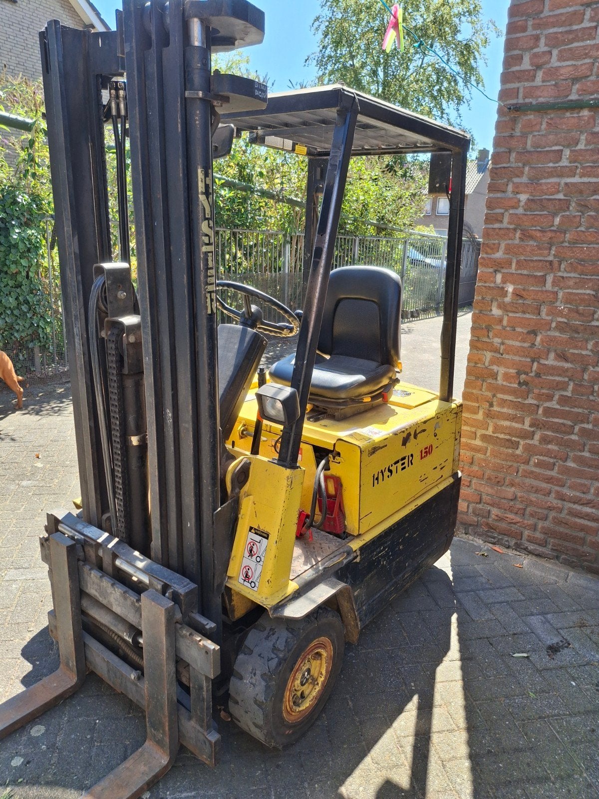 hyster heftruck electrisch accu defect, 1000 tot 2000 kg, Ophalen, Elektrisch, Heftruck