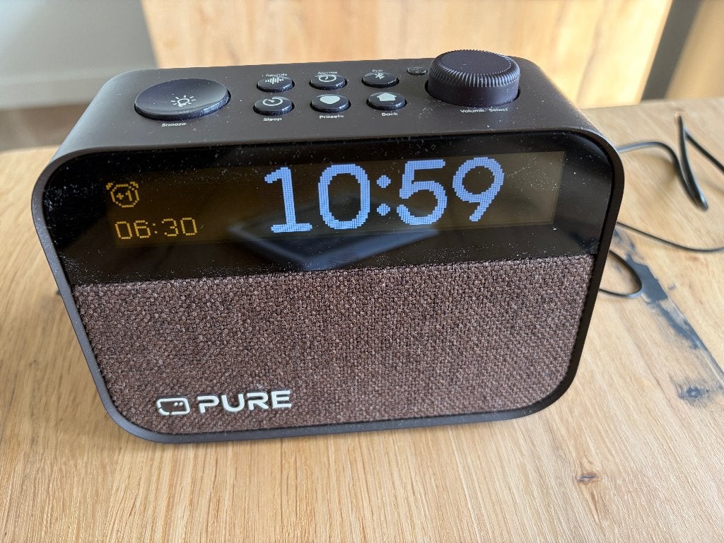 WEKKERRADIO Pure digitale DAB+ en FM Bluetooth, Ophalen of Verzenden, Zo goed als nieuw, Digitaal