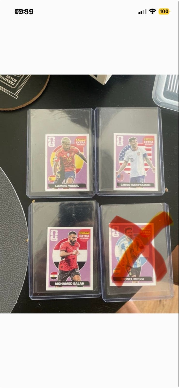 Panini Extra Sticker Set: Lamine Yamal, Pulisic, Salah, Verzamelen, Ophalen of Verzenden, Zo goed als nieuw, Overige sporten, Poster, Plaatje of Sticker