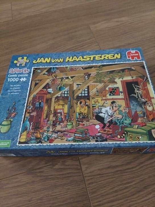 Jan van Haasteren Opti-Vers Comic Puzzel 1000 stukjes, Ophalen, 500 t/m 1500 stukjes, Zo goed als nieuw, Legpuzzel