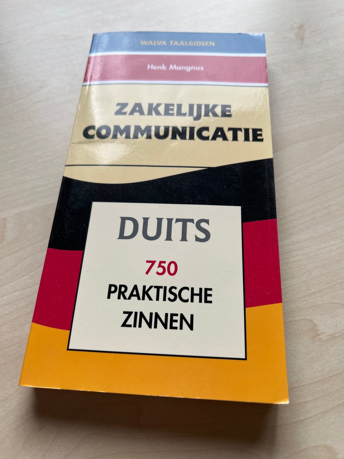 Zakelijke Communicatie Duits - 750 Praktische Zinnen, Ophalen of Verzenden, Gelezen, Non-fictie