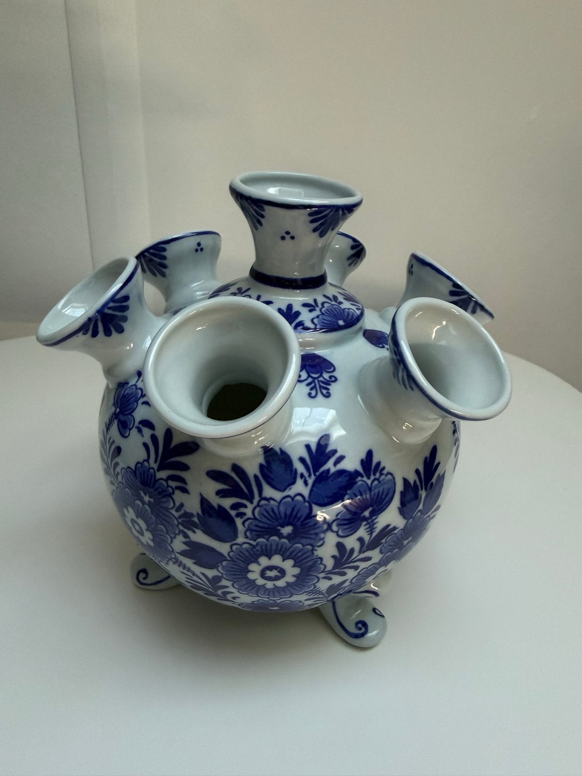 Delfts Blauw Tulpenvaas - Heinen Delfts Blauw, Ophalen of Verzenden