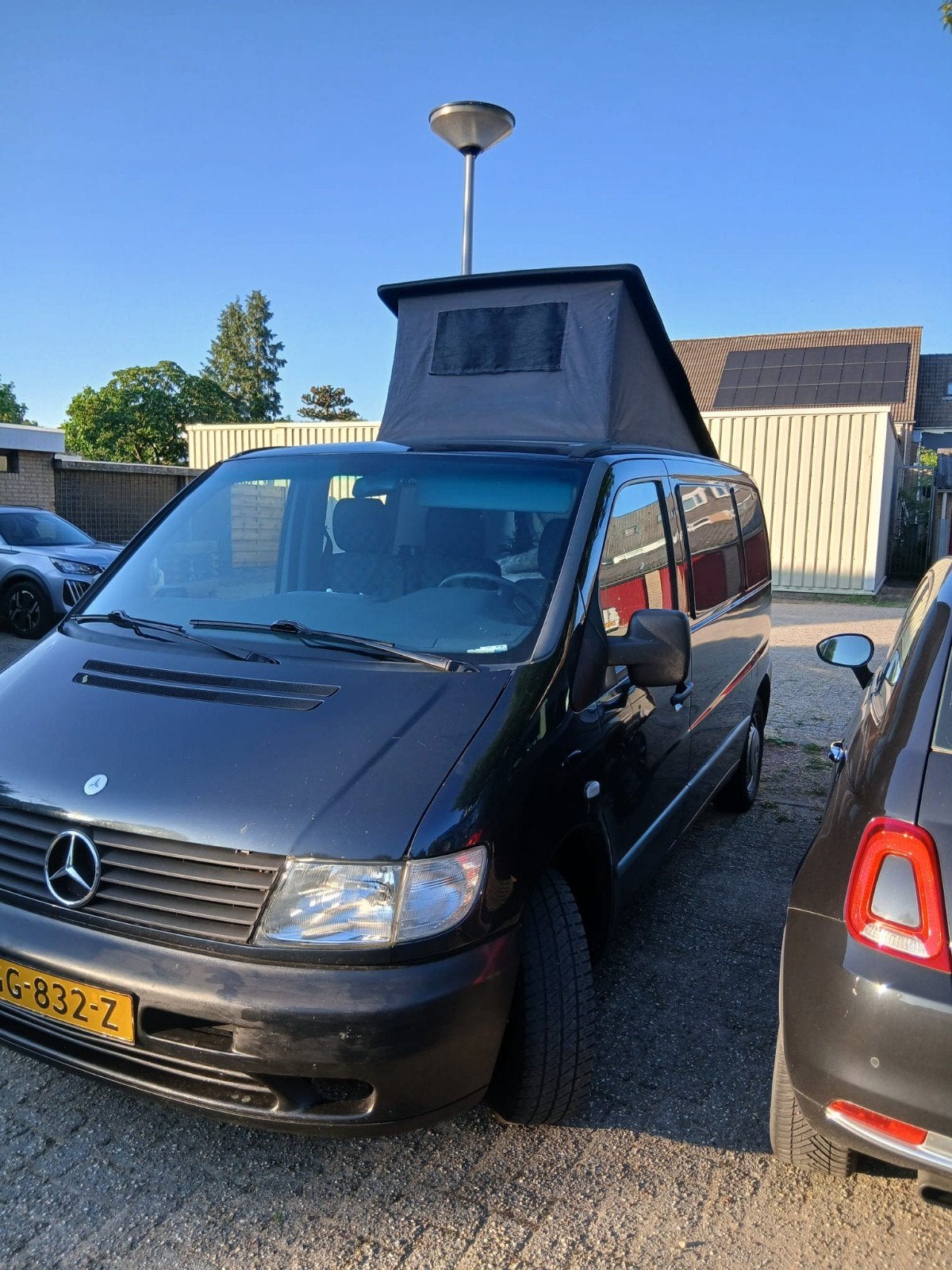 Mercedes-Benz Vito Camperbus met hefdak, Caravans en Kamperen, Campers, Bedrijf, tot en met 2, Buscamper of Camperbus, Mercedes-Benz