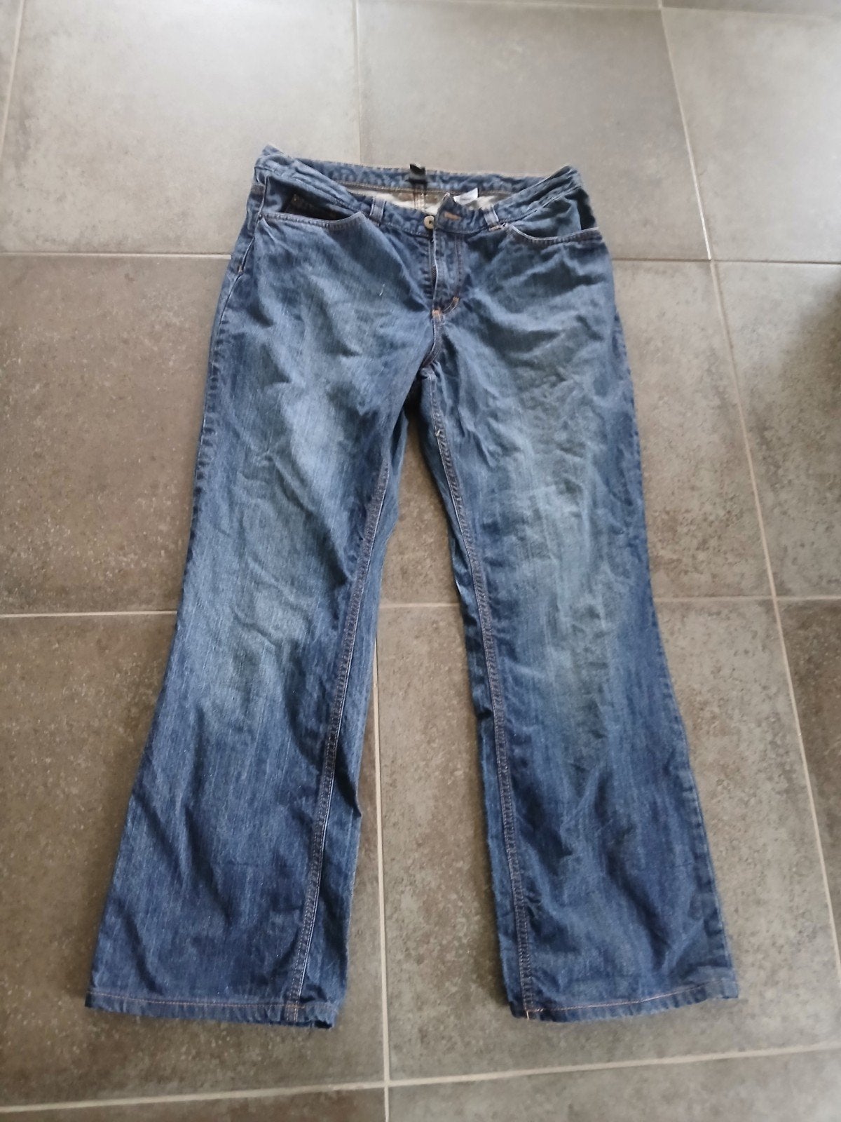 Mooie Jeans van H&M B'B in maat 46., Kleding | Dames, Ophalen, H&M, Blauw, Maat 46/48 (XL) of groter