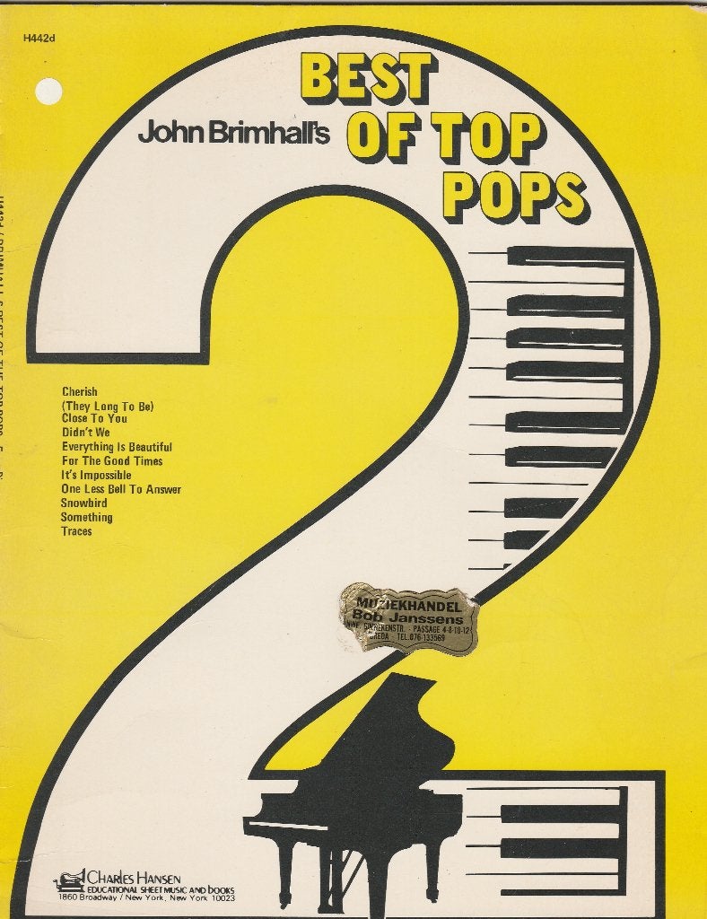 Top Hits (bladmuziek) 2 stuks VERZENDEN OF OPHALEN, Ophalen, Gelezen, Artiest