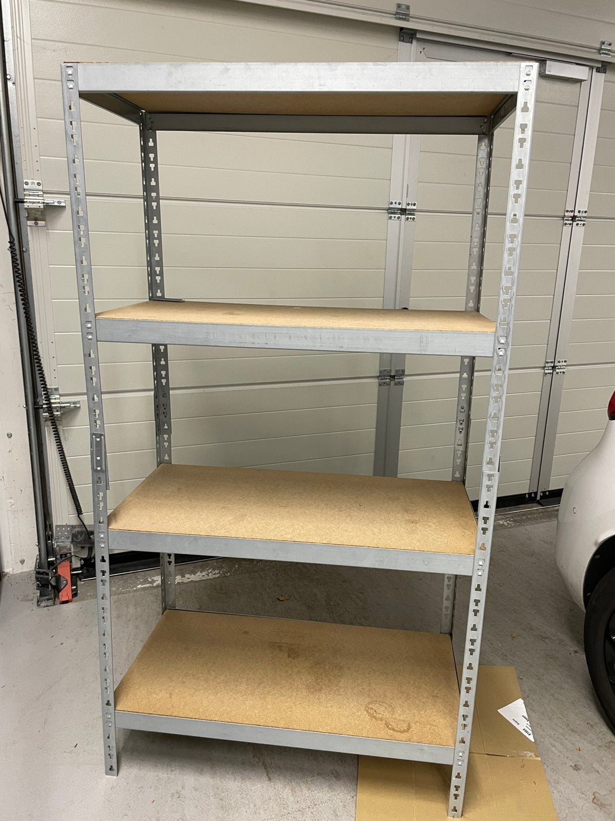 Stelling kast, Ophalen, Gebruikt