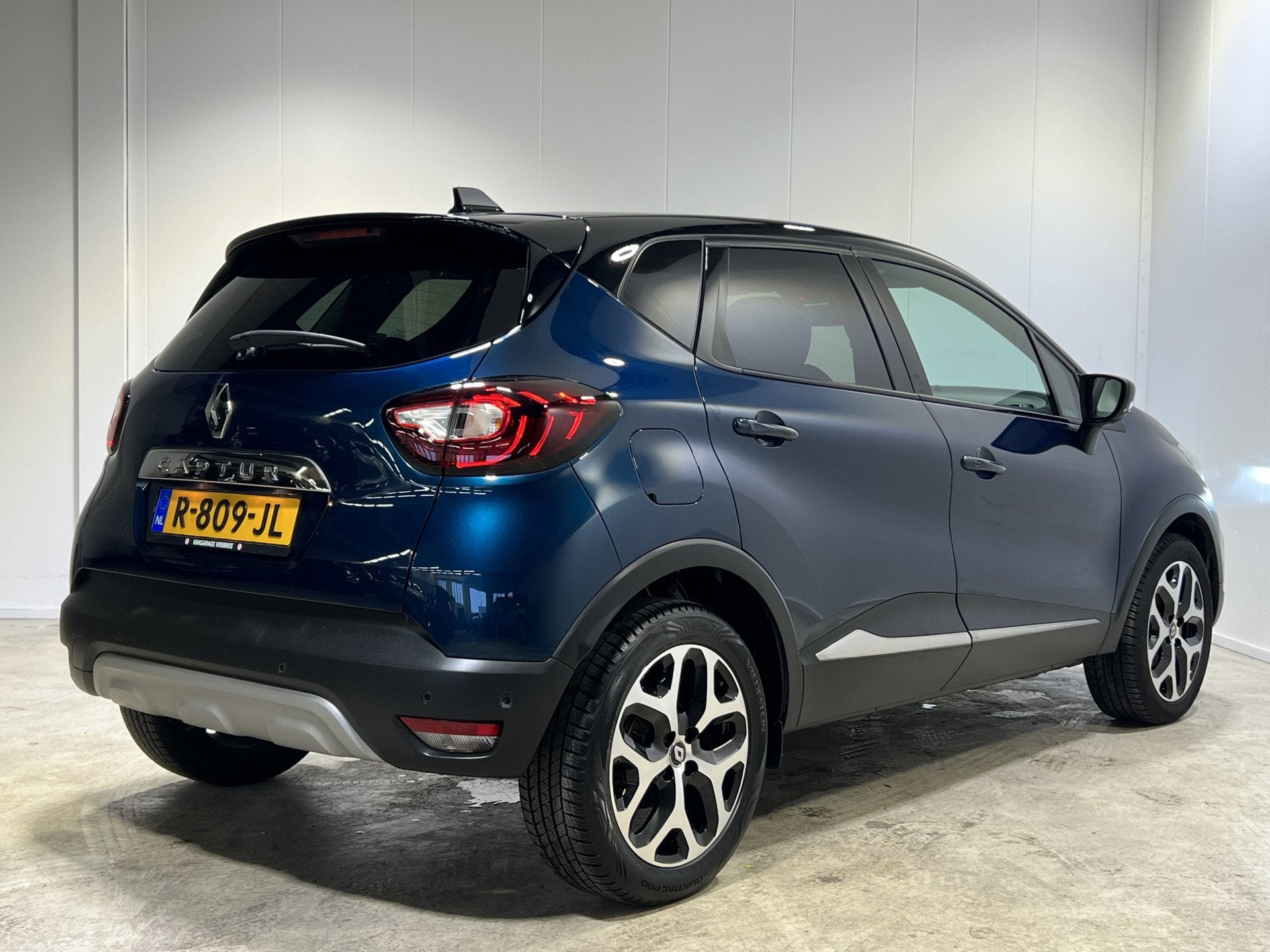 Renault Captur 0.9 TCe Intens | Navigatie/Android/Apple Carp, Auto's, Voorwielaandrijving, 898 cc, Gebruikt, Blauw