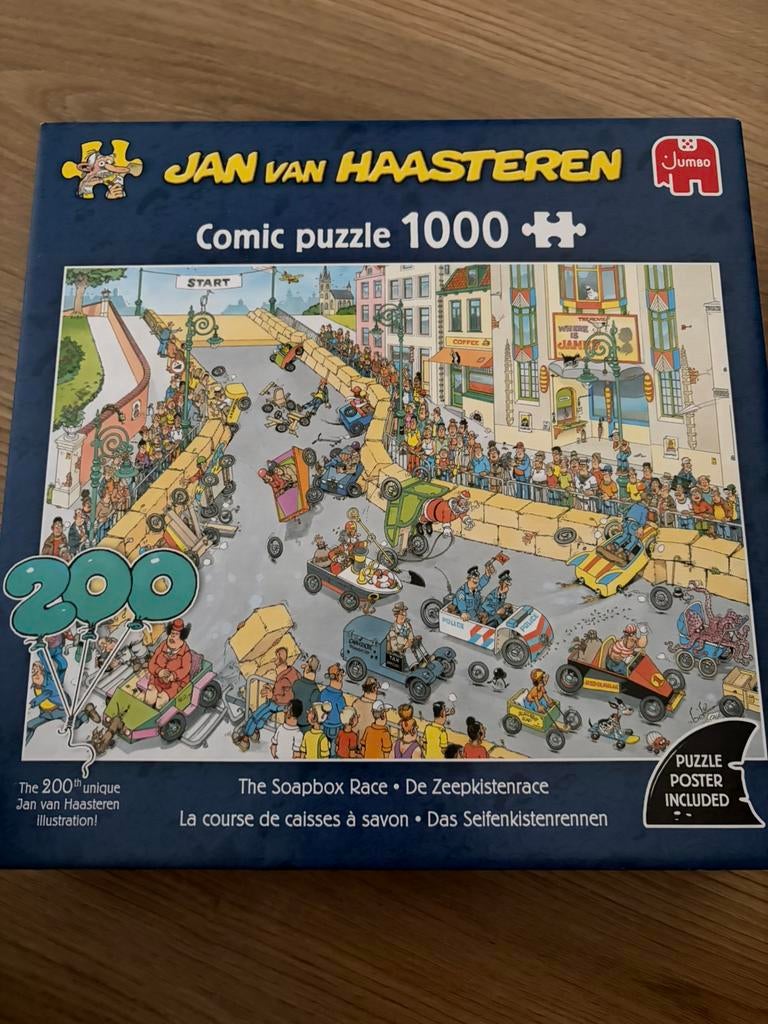 Jan van Haasteren, Ophalen, Gebruikt, Legpuzzel