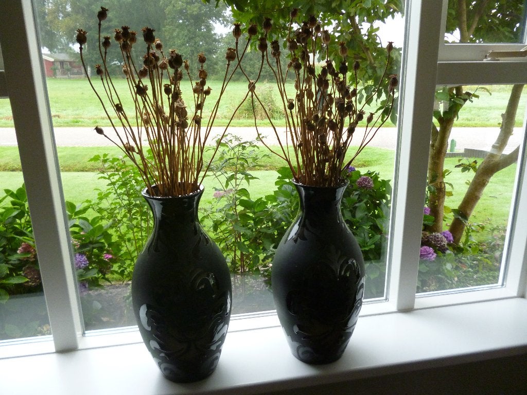 2 mooie bloempotten/vazen, Huis en Inrichting, Ophalen