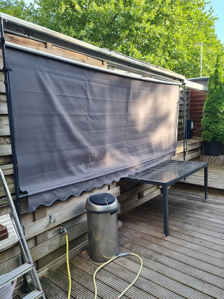 Vida XL zonnescherm 4.00 breed uitval 1.50, Ophalen, Nieuw, 150 tot 300 cm, 250 cm tot 450 cm