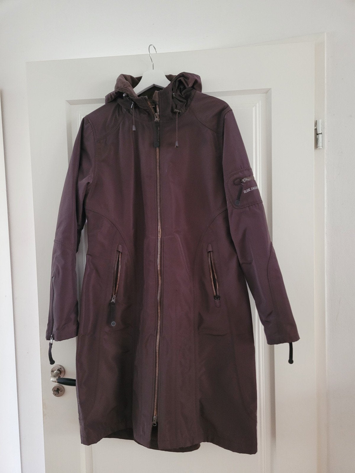 Ilse jacobsen raincoat.40, Maat 38/40 (M), Bruin, Ophalen of Verzenden, Zo goed als nieuw