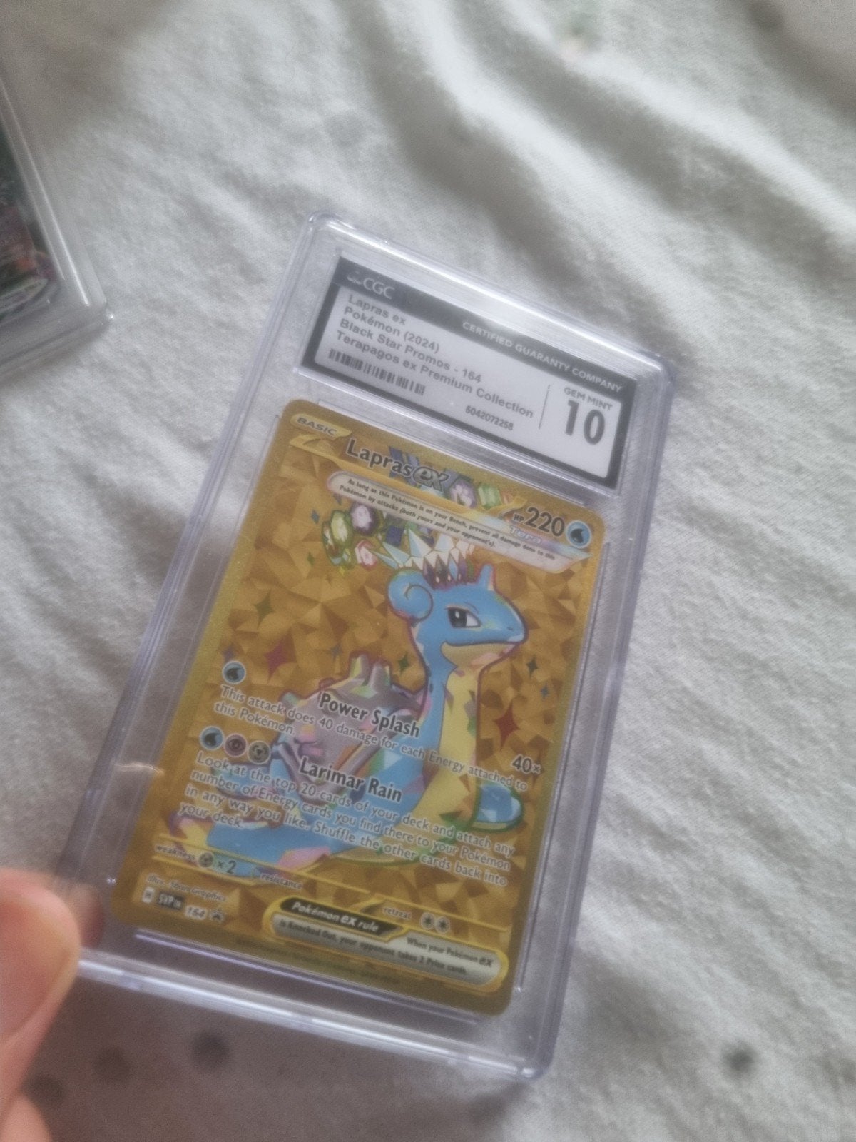 lapras promo psa 10 *Ruilen mag*, Verzenden, Zo goed als nieuw