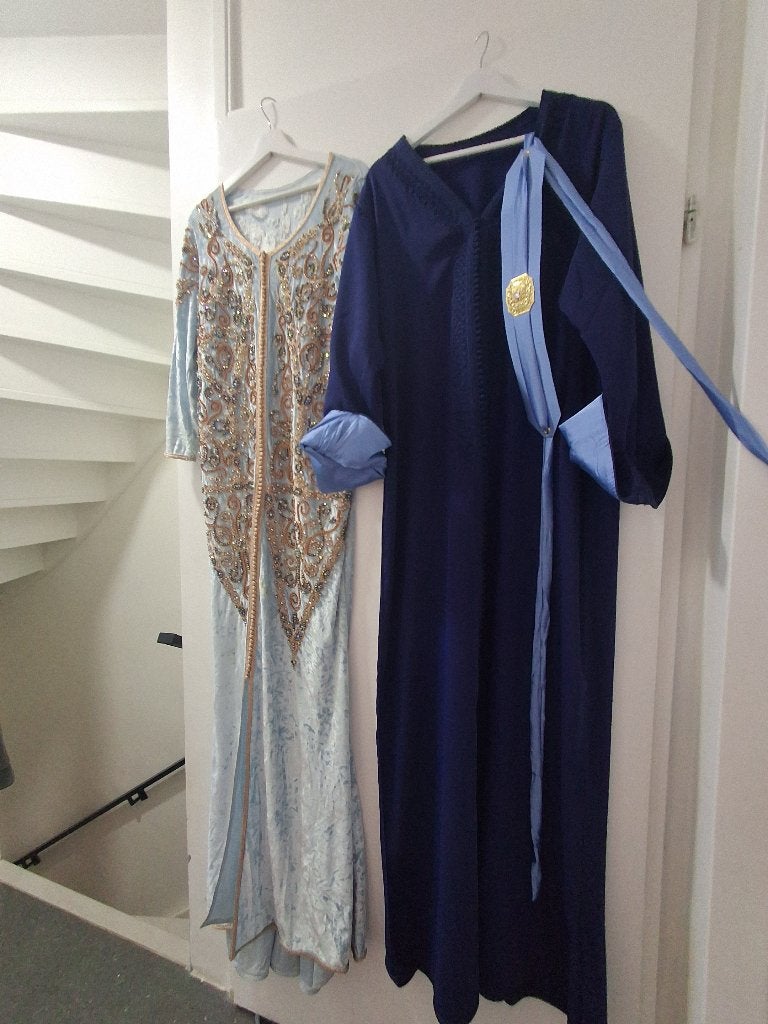 Takcihta, Kleding | Dames, Ophalen, Galajurk, Blauw, Maat 42/44 (L)