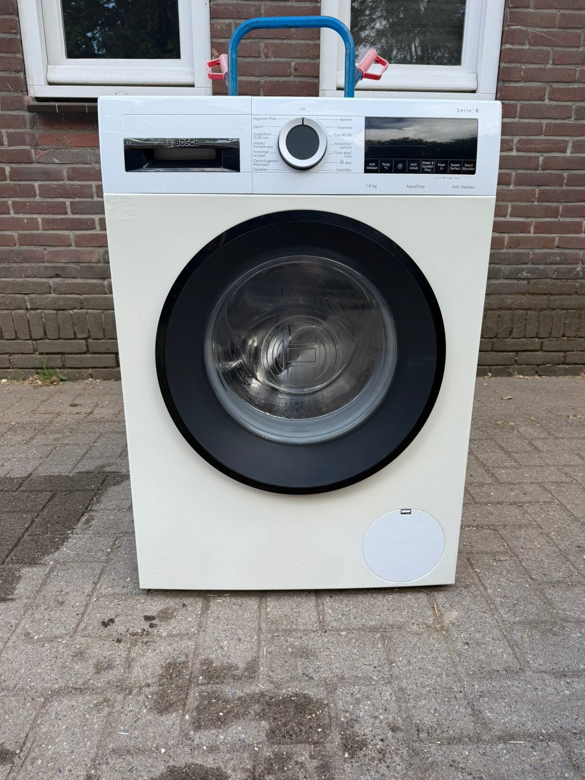 bosch wasmachine 6 serie 1-9 kg, Ophalen, Zo goed als nieuw, Voorlader, 85 tot 90 cm