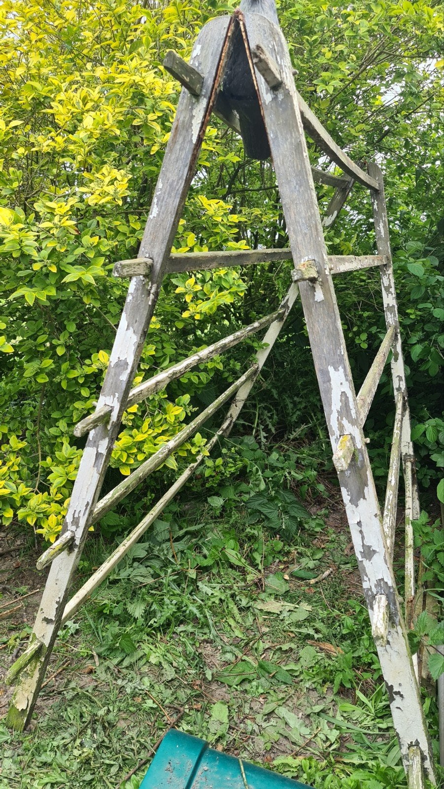 Antiek droog  / matten klopper rek, Ophalen of Verzenden, Wasrek