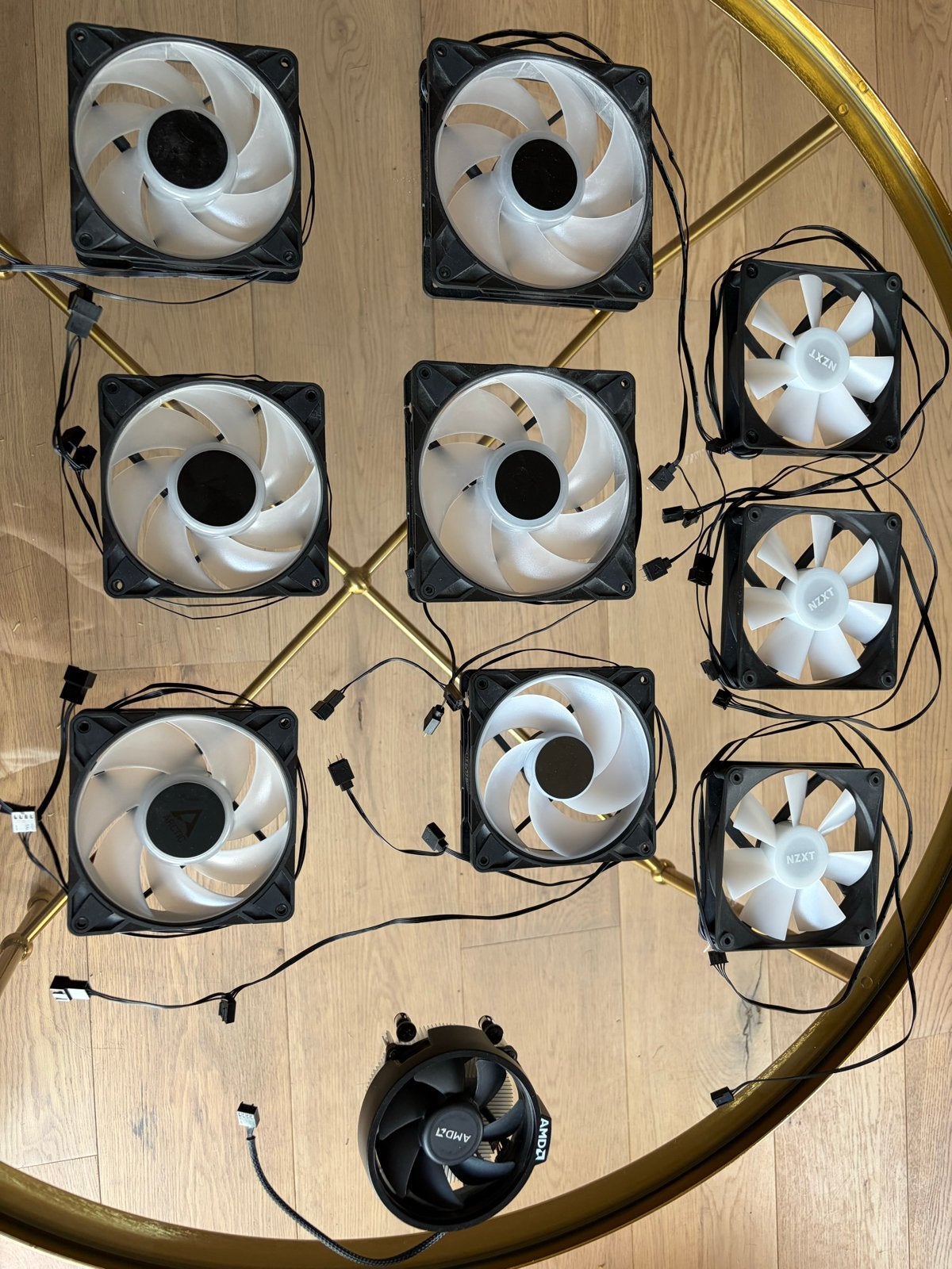 Diverse PC ventilatoren, Ophalen of Verzenden, Gebruikt, Luchtkoeling