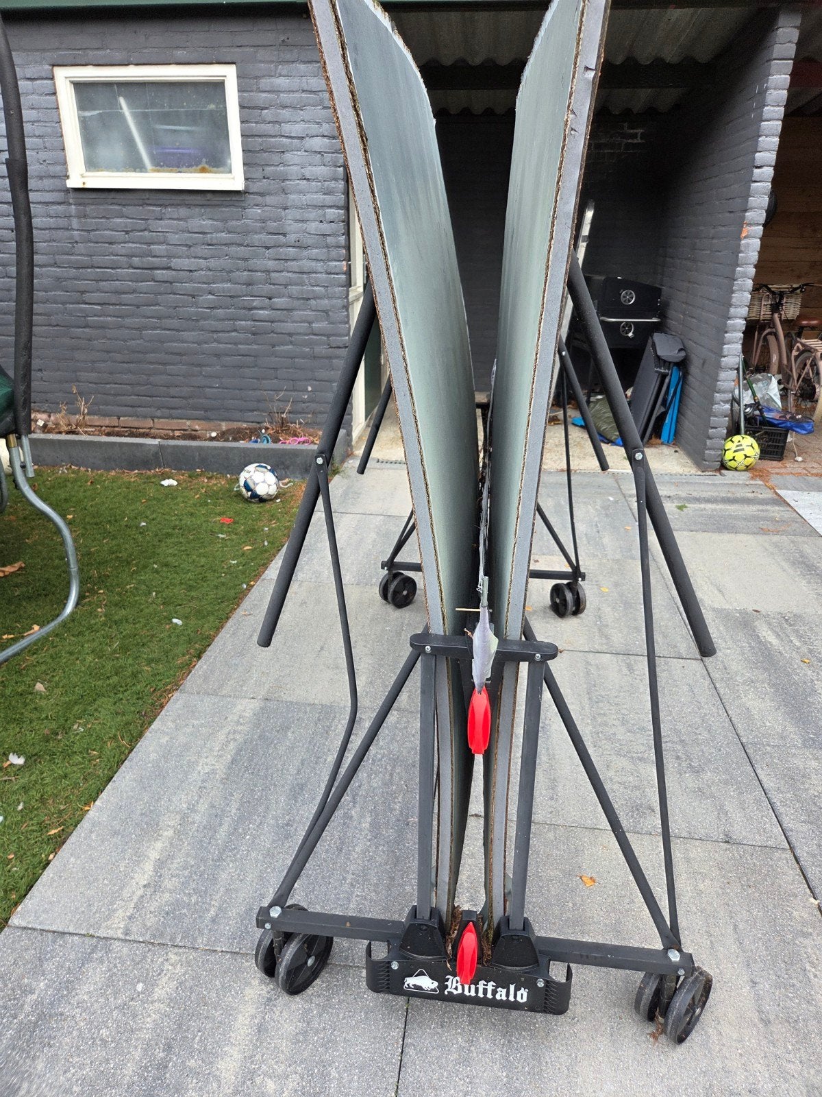 Buffalo Tafeltennistafel - Inklapbaar & Verrijdbaar, Sport en Fitness, Ophalen, Gebruikt, Tafel Outdoor, Inklapbaar