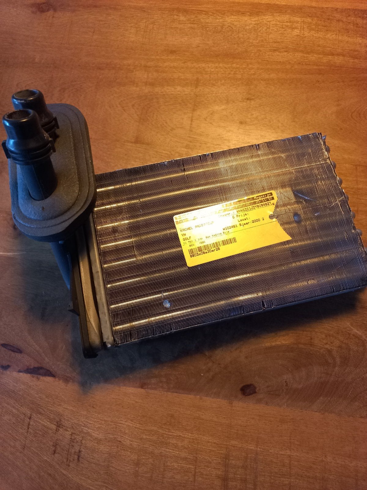 autokachel radiateur vw golf 4, Ophalen, Sigarenbandjes