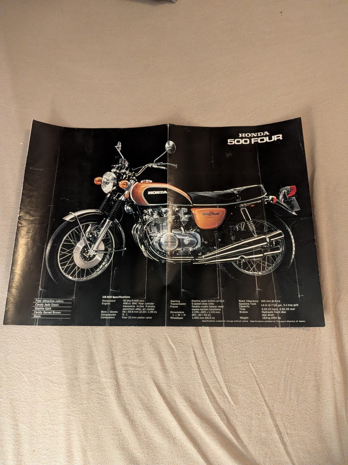 Honda cb 500, Motoren, Ophalen of Verzenden, Honda