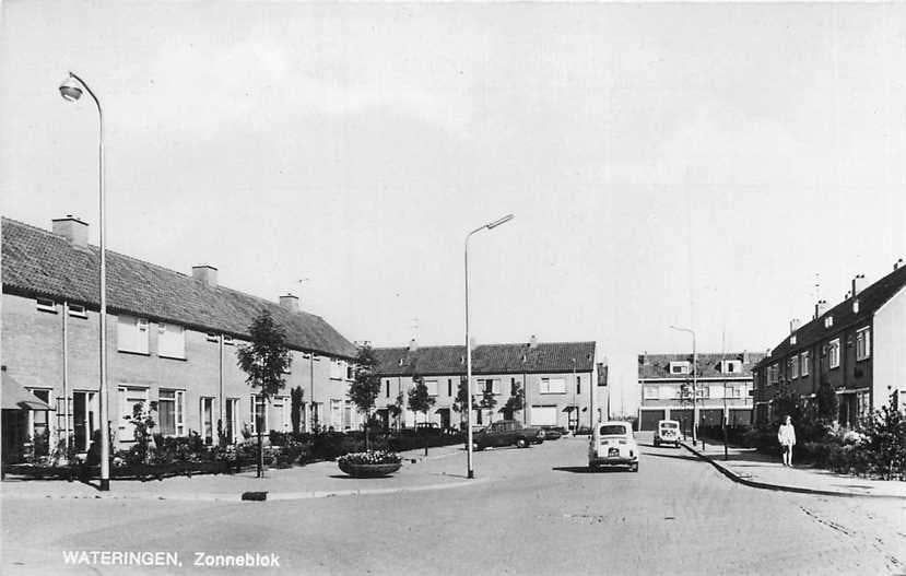 300-207-003 Wateringen Zonneblok, Verzamelen, Ansichtkaarten | Nederland, Verzenden, Voor 1920, Zuid-Holland