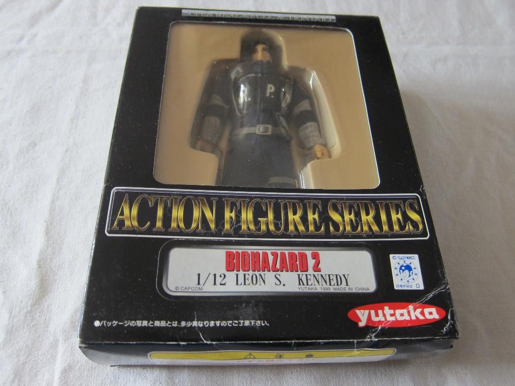 figure RE Resident Evil Biohazard Leon S Kennedy Yutaka, Ophalen of Verzenden, Zo goed als nieuw, Actiefiguur of Pop