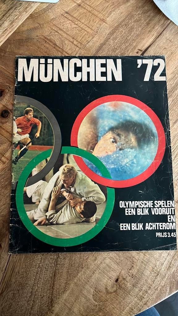 Oud tijdschrift Olympische spelen München 1972, Boeken, Ophalen of Verzenden, Gelezen