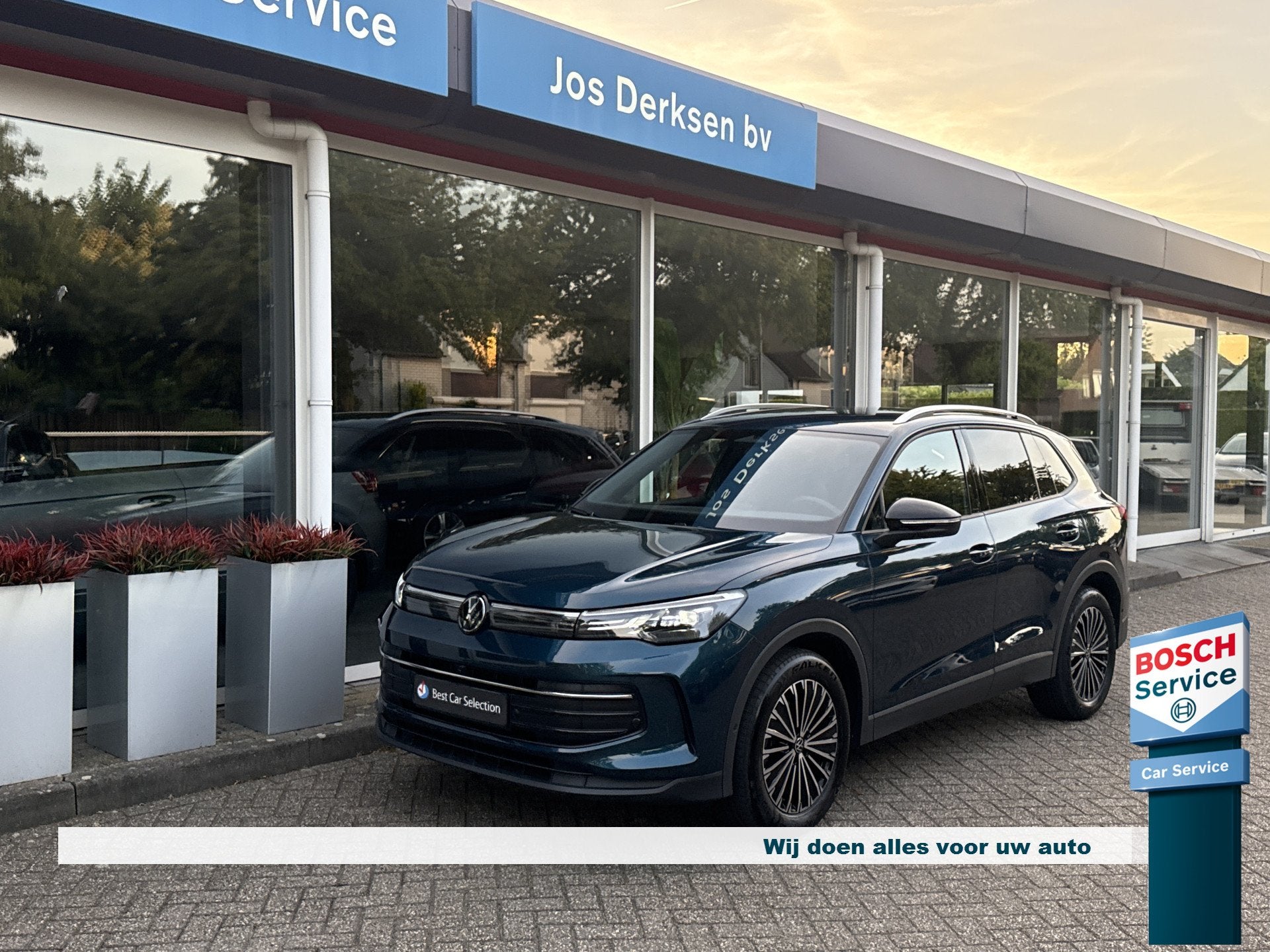 Volkswagen Tiguan 1.5 eTSI 150PK Goal Automaat - Nav | CarPl, 12 maanden, Stof, 4 cilinders, Blauw