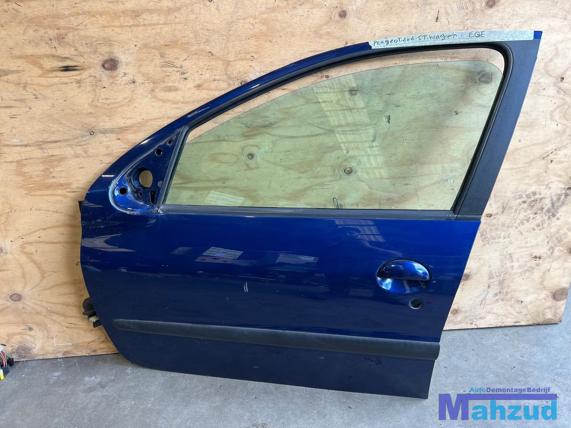 PEUGEOT 206 SW STATION Blauw EGE links voor deur, Auto-onderdelen, Carrosserie en Plaatwerk, Taurusavenue 1
2132 LS  Hoofddorp, NL