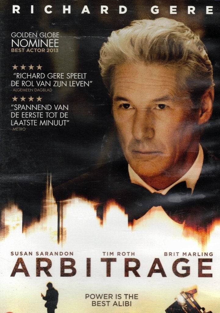 Arbitrage - Nicholas Jarecki ( Richard Gere ), Cd's en Dvd's, Engels, Nederlands, Actiethriller, Ophalen of Verzenden
